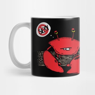 The sad red crab Mug